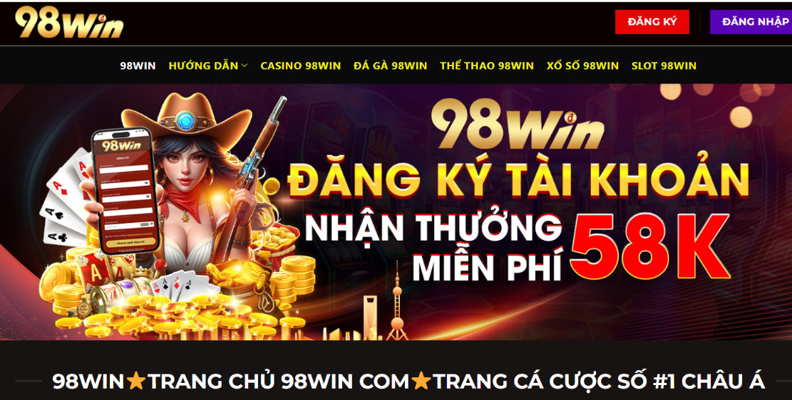 98Win là website hàng đầu cho người chơi cá cược trực tuyến