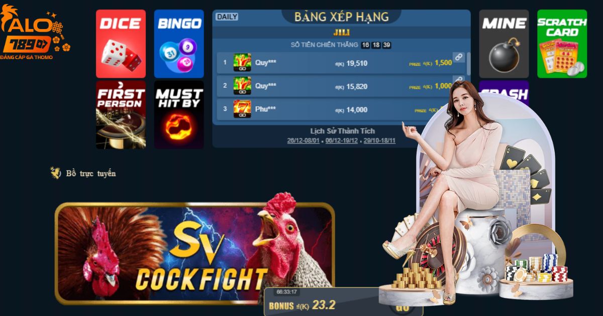 Alo789 – Sảnh đá gà đỉnh cao, cược nhanh thắng lớn