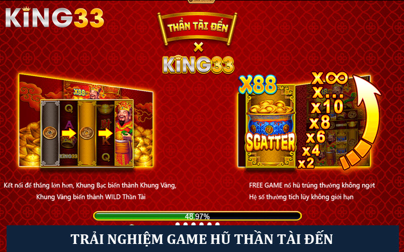 Chinh phục game hũ Thần tài đến