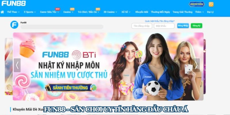Top 10 Nhà Cái Uy Tín Nhất Trên Thị Trường Cá Cược 2025 3 Fun88 – Sân chơi uy tín hàng đầu châu Á