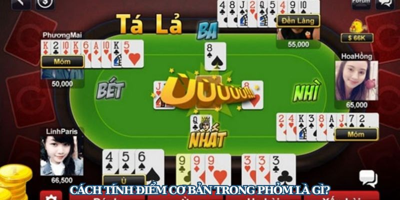 Cách tính điểm cơ bản trong phỏm là gì?