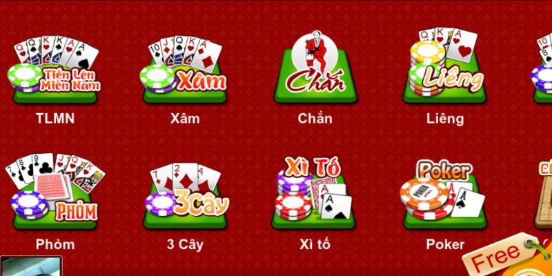 Danh sách game bài Happyluke đáng chú ý