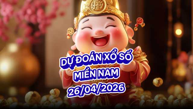 Dự đoán XSMN 26/04/26 – Tiền Giang - Kiên Giang - Đà Lạt